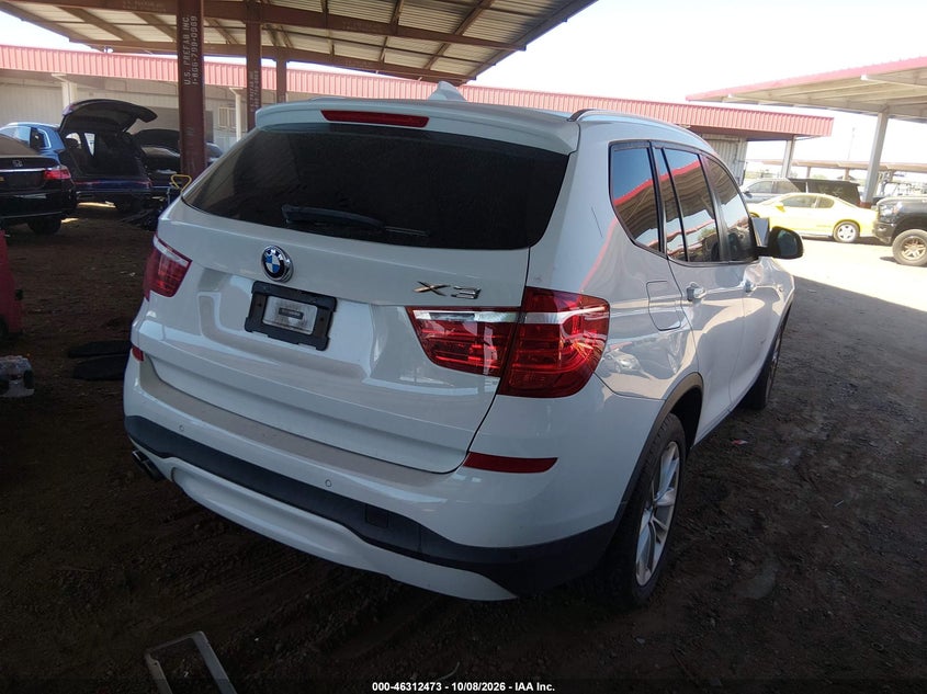 Vin: 5uxwz7c31h0v90573, lot: 46812673, bmw x3 sdrive28i 20174