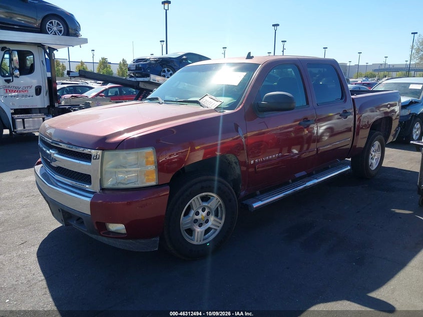 2008 Chevrolet Silverado 1500 Lt1, Удар сзади, IAAI, VIN 2GCEC13C181328181 — фото 2