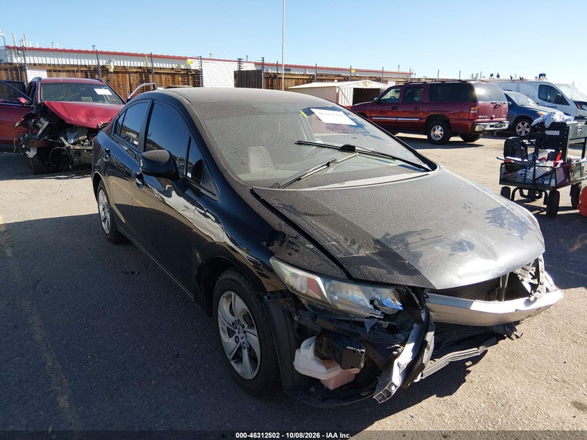 Vin: 19xfb2f59de256475, lot: 46812702, honda civic lx 2013 img_1