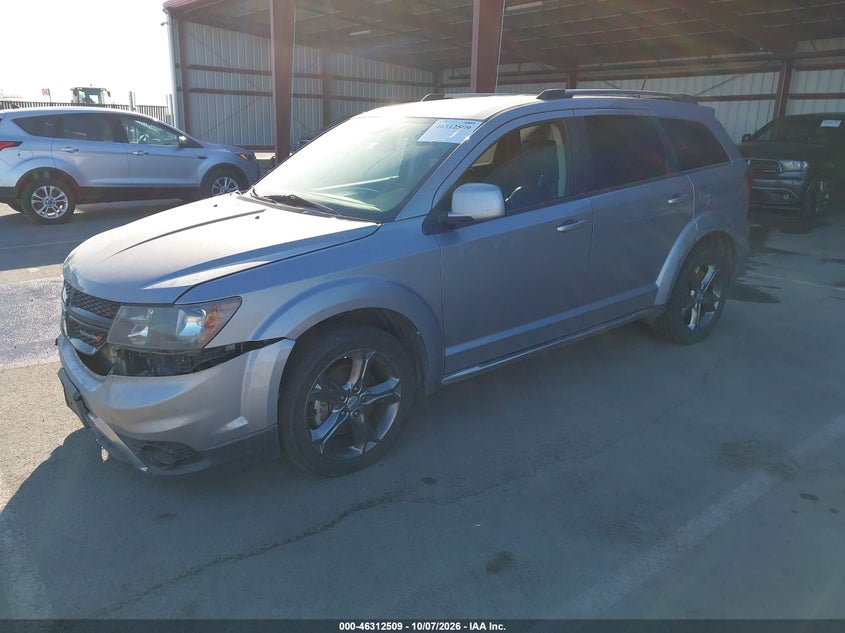 Vin: 3c4pdcgg7ft722309, lot: 46812709, dodge journey crossroad 20152