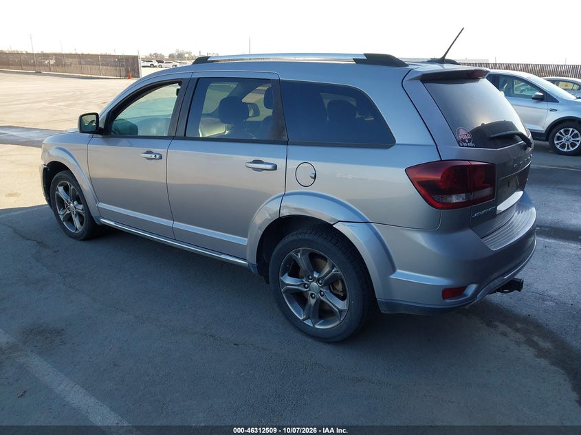 Vin: 3c4pdcgg7ft722309, lot: 46812709, dodge journey crossroad 20153