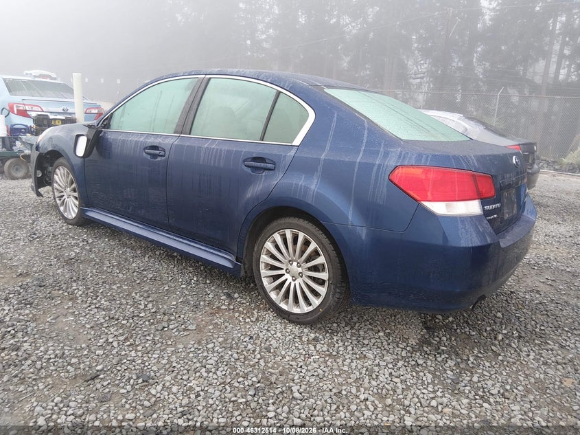 Vin: 4s3bmfk64a1216480, lot: 46812714, subaru legacy 2.5gt limited 20103