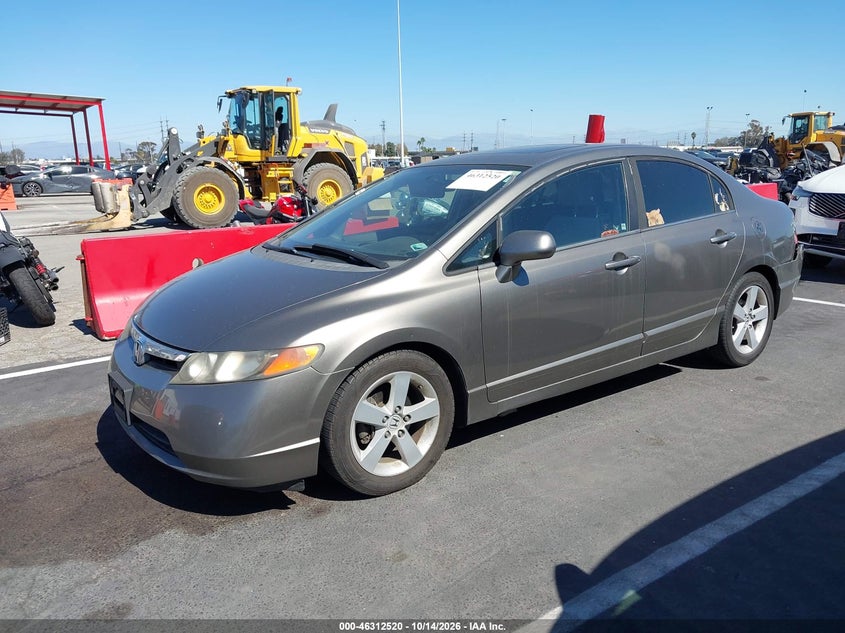 2006 Honda Civic Ex, Right Front, IAAI, VIN 1HGFA16846L141558 — photo 2