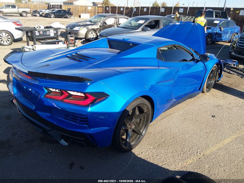Vin: 1g1ym3d4xs5500820, lot: 46812721, chevrolet corvette e-ray rwd  3lz 20254