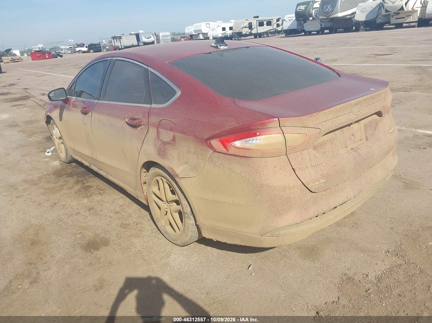 Vin: 3fa6p0hr2dr384285, lot: 46812757, ford fusion se 20133