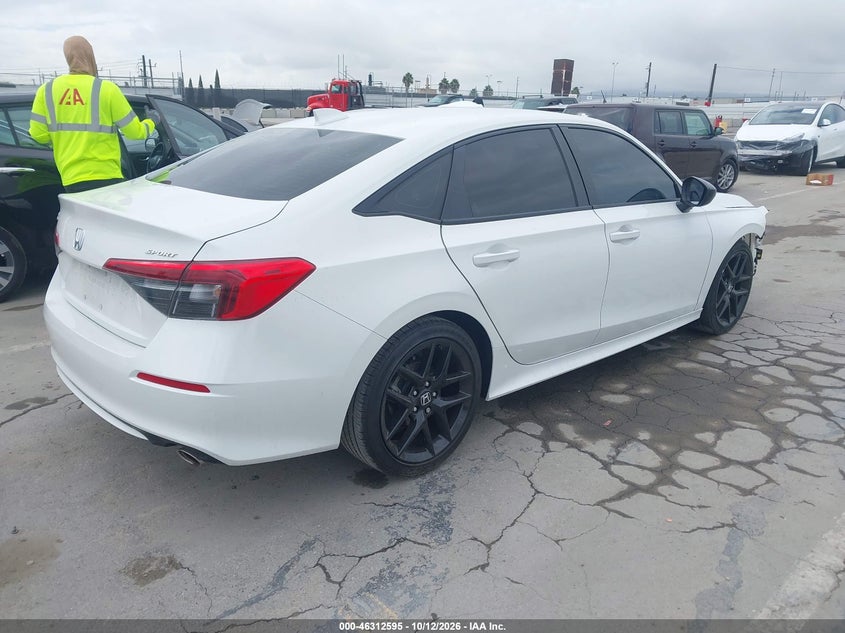 Vin: 2hgfe2f5xrh537155, lot: 46812795, honda civic sport 20244