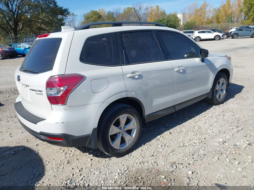 Vin: jf2sjabc9gh435163, lot: 46812818, subaru forester 2.5i 20164