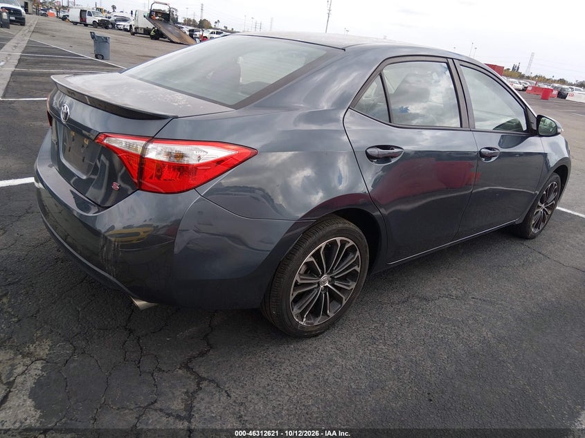 Vin: 5yfburhe4gp516086, lot: 46812822, toyota corolla s plus 20164