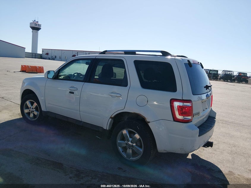 Vin: 1fmcu0e74akc45103, lot: 46812825, ford escape limited 20103
