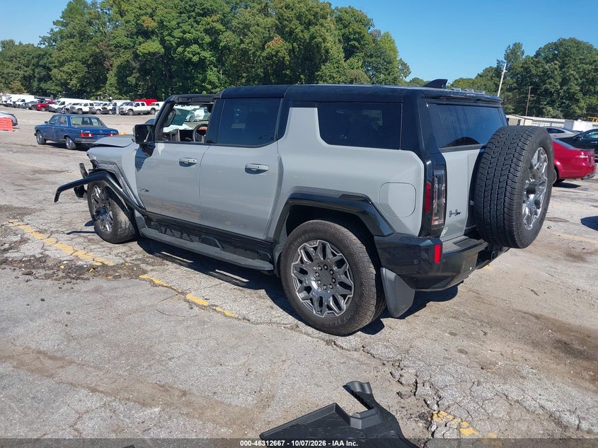 Vin: 1gkb0rdc3su100496, lot: 46812867, gmc hummer ev suv 3x e4wd 20253