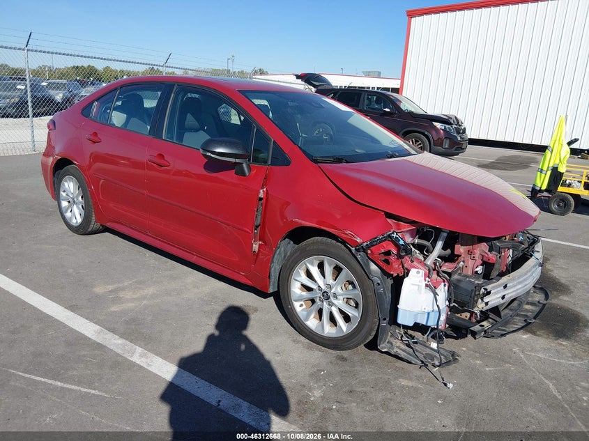 Vin: 5yfhprae7lp035139, lot: 46812868, toyota corolla le 20201