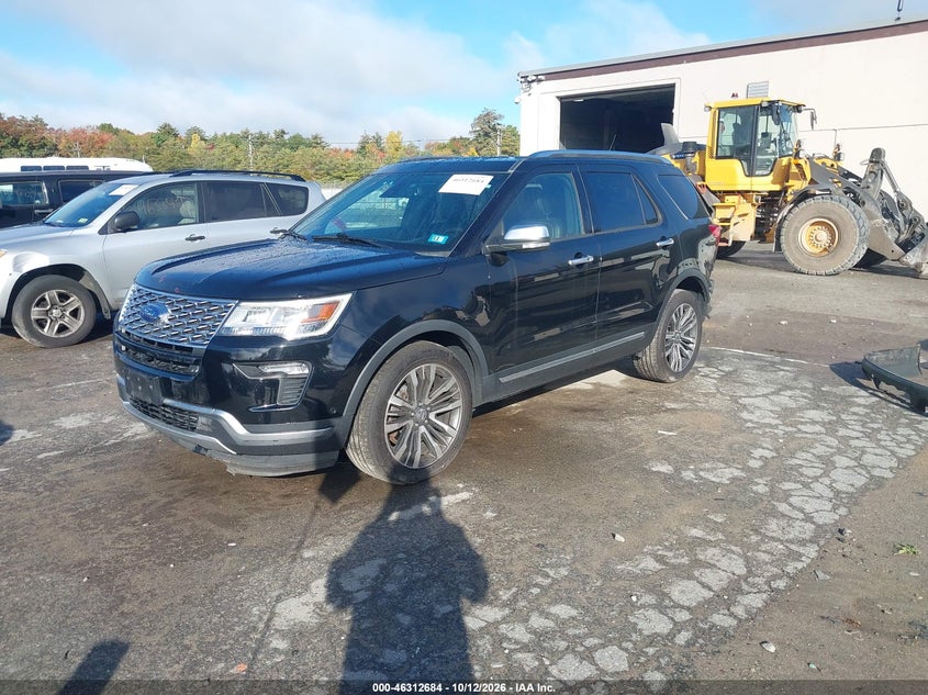 Vin: 1fm5k8ht5jgc20736, lot: 46812884, ford explorer platinum 20182