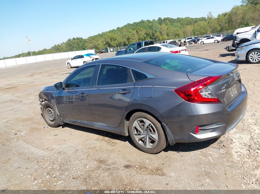 Vin: 19xfc2f65ke031036, lot: 46812911, honda civic lx 20193