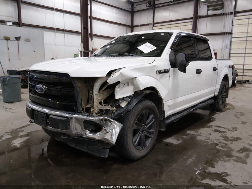 Vin: 1ftew1e86ffb51746, lot: 46812919, ford f-150 xlt 20152