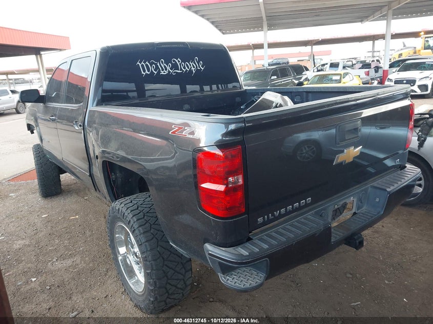 Vin: 3gcukrec4gg133045, lot: 46812945, chevrolet silverado 1500 2lt 20163