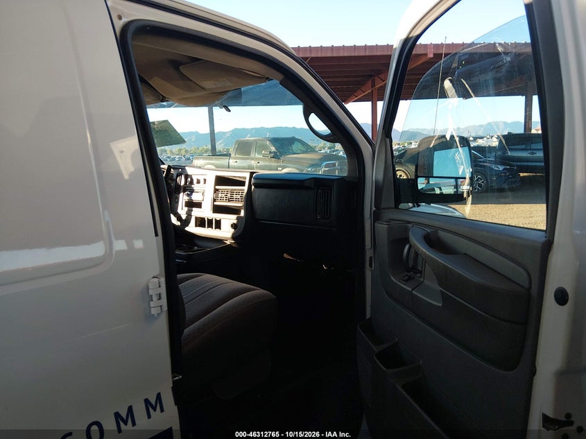CHEVROLET EXPRESS 2500 2012 VIN 1GCWGFCA6C1118453