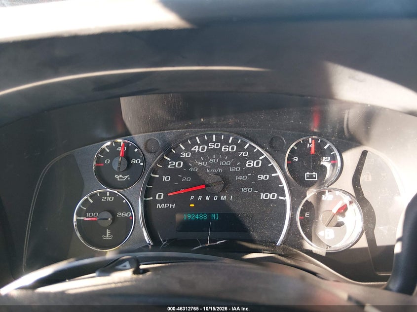 CHEVROLET EXPRESS 2500 2012 VIN 1GCWGFCA6C1118453