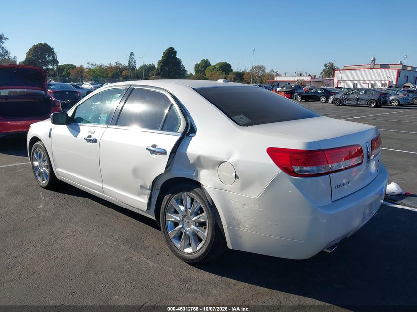 Vin: 3lnhl2jc3ar628713, lot: 46812968, lincoln mkz 20103