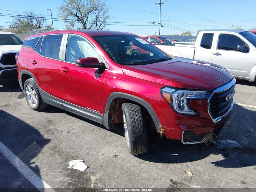 Vin: 3gkalmev1nl124736, lot: 46812976, gmc terrain fwd sle 20221