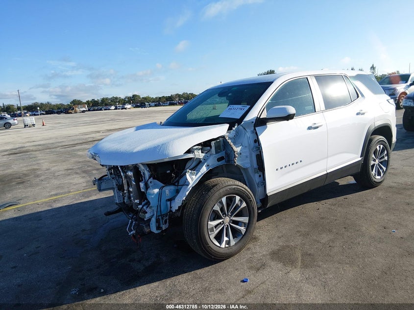 2026 Chevrolet Equinox Fwd Lt, Front End, IAAI, VIN 3GNAXHEG2TL408860 — photo 2