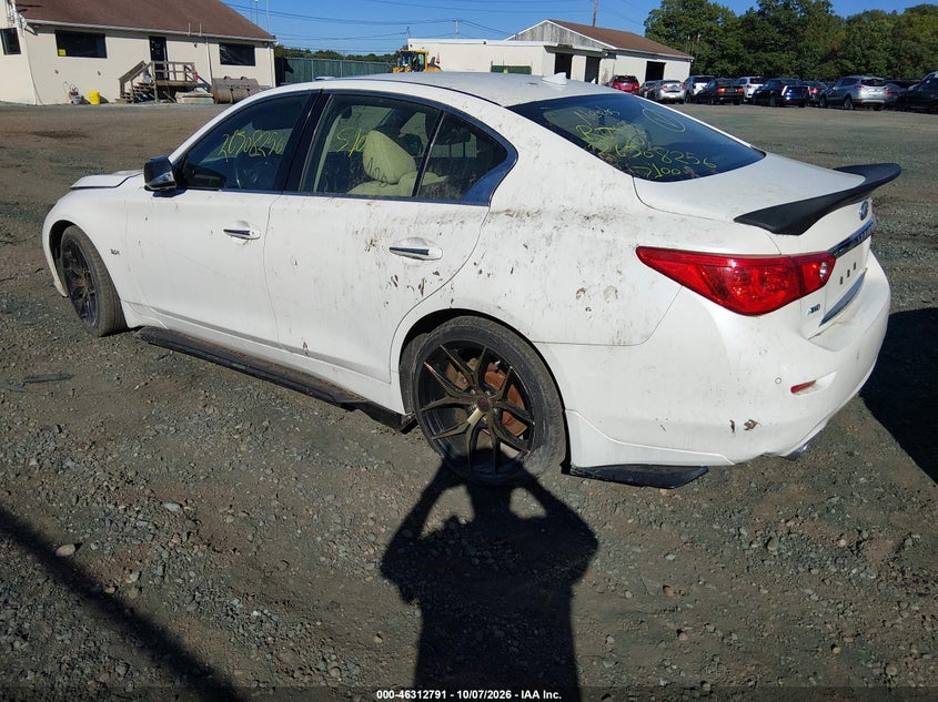 Vin: jn1ev7arxhm830313, lot: 46812991, infiniti q50 3.0t premium 20173