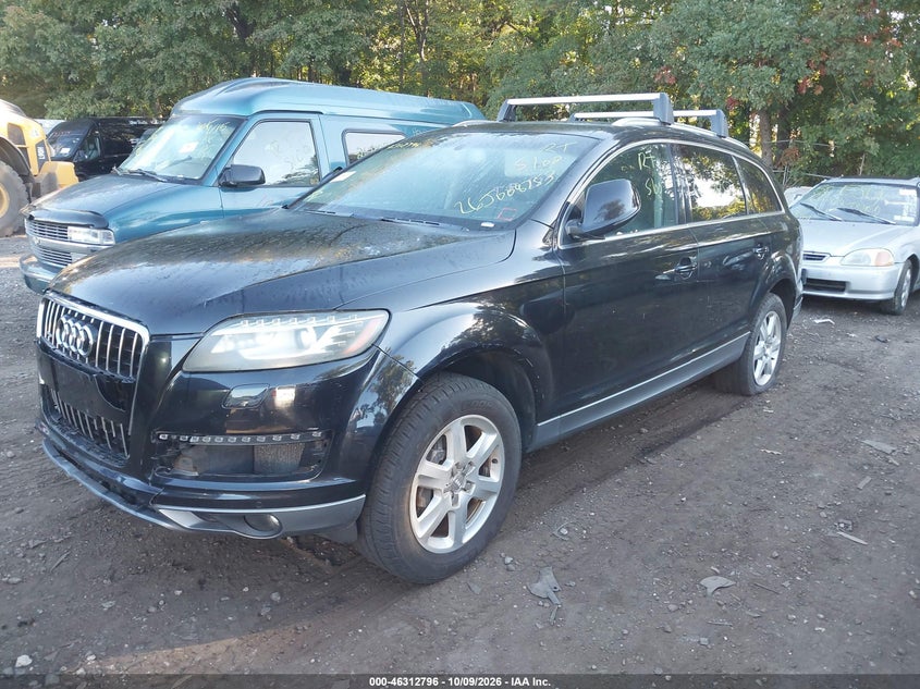 Vin: wa1lgafe9cd007182, lot: 46812996, audi q7 3.0t premium 20122