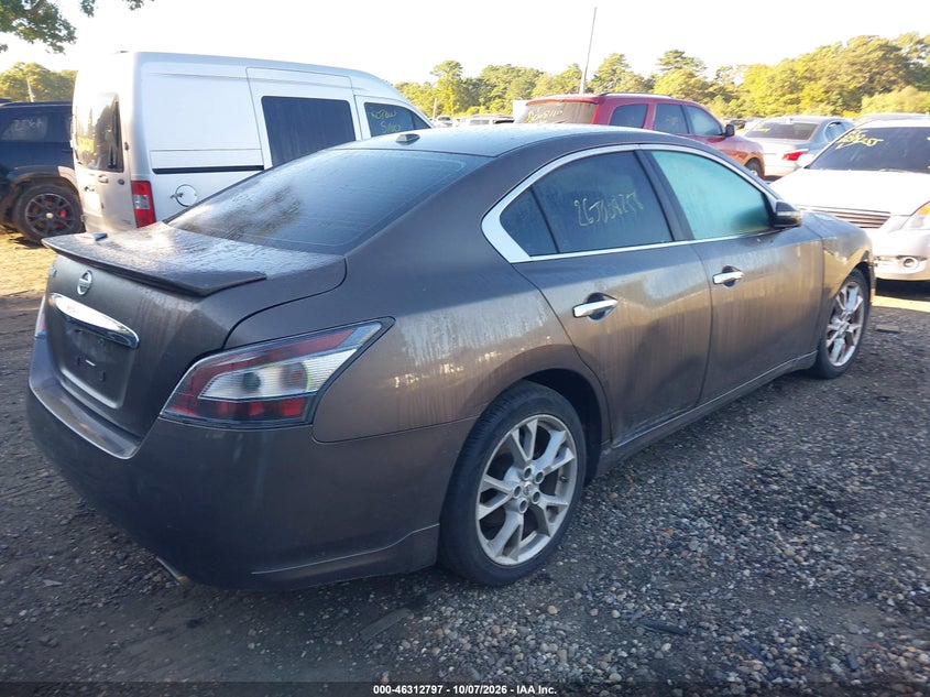 Vin: 1n4aa5ap8cc860084, lot: 46812997, nissan maxima 3.5 sv 20124