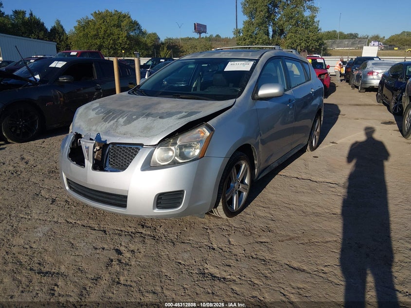 Vin: 5y2sm6e05az417474, lot: 46813008, pontiac vibe 20102