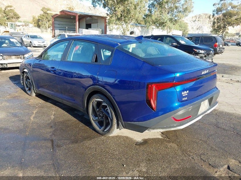 Vin: 3kpfu4de9se061451, lot: 46813025, kia k4 ex 20253