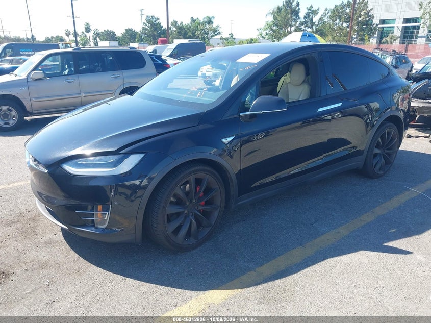 Vin: 5yjxcae49gf001909, lot: 46813026, tesla model x 60d/p100d/p90d 20162
