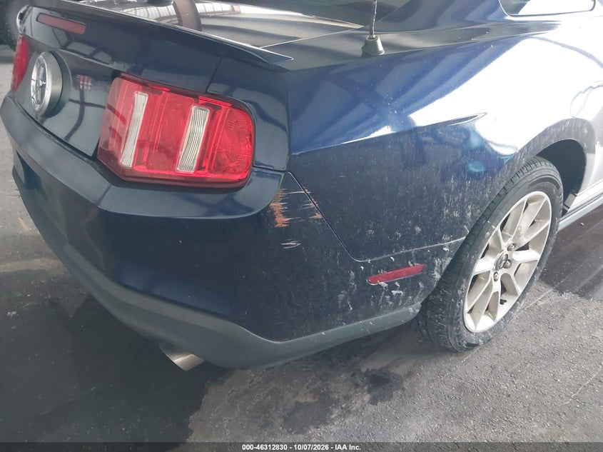 FORD MUSTANG 2012 VIN 1ZVBP8AM1C5252574
