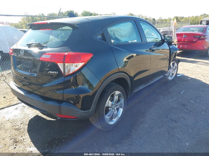Vin: 3czru6h34kg724344, lot: 46813049, honda hr-v lx 20194