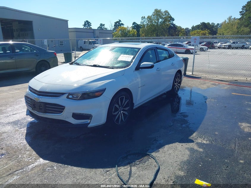 Vin: 1g1ze5st2gf204988, lot: 46813154, chevrolet malibu 1lt 20162