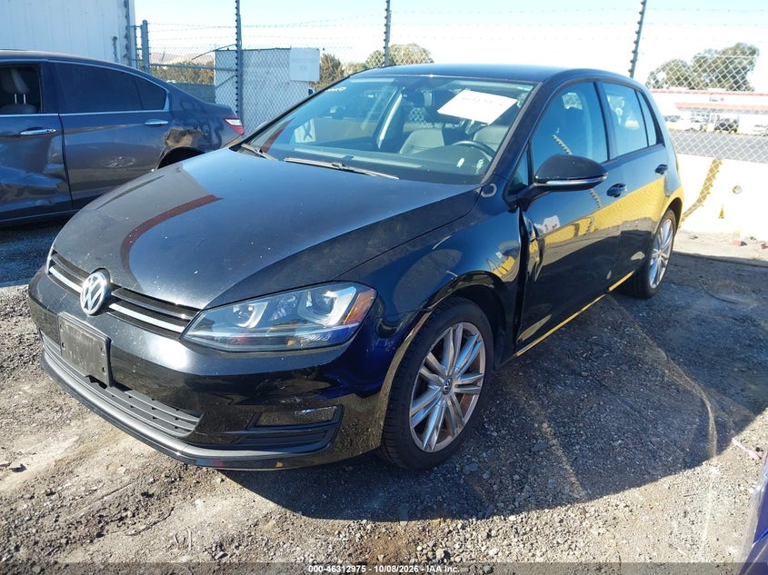 Vin: 3vw2a7au8fm099928, lot: 46813175, volkswagen golf tdi se 4-door 20152
