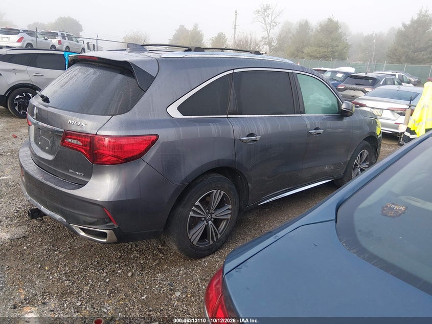 Vin: 5j8yd4h36jl023877, lot: 46813333, acura mdx 20184