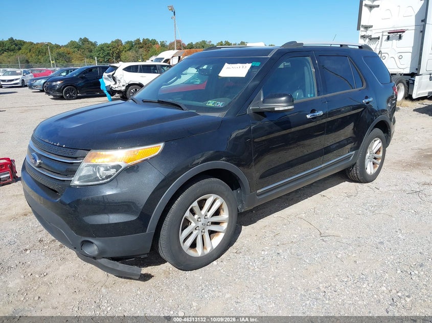 Vin: 1fm5k8d83egb93916, lot: 46813356, ford explorer xlt 20142