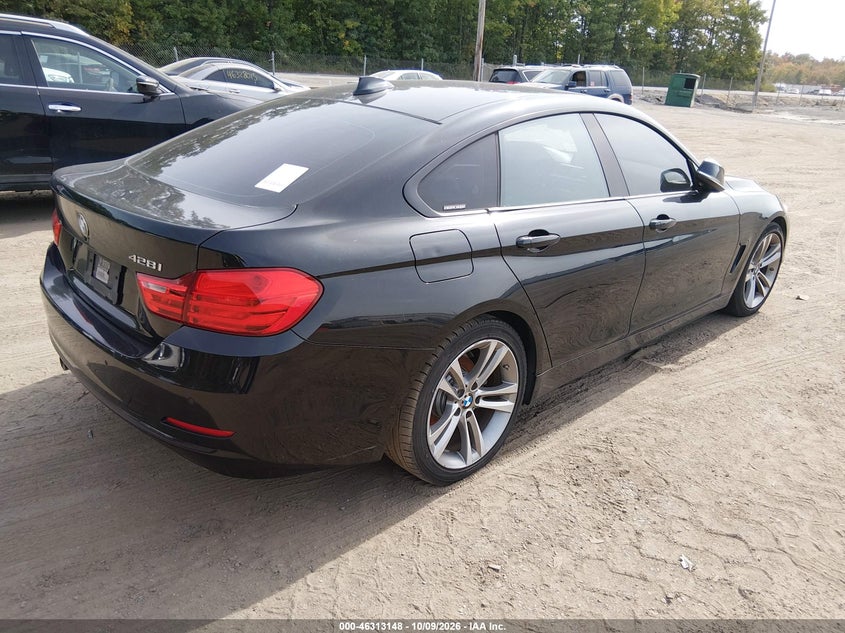 Vin: wba4a5c50fg052017, lot: 46813371, bmw 428 gran coupe 20154