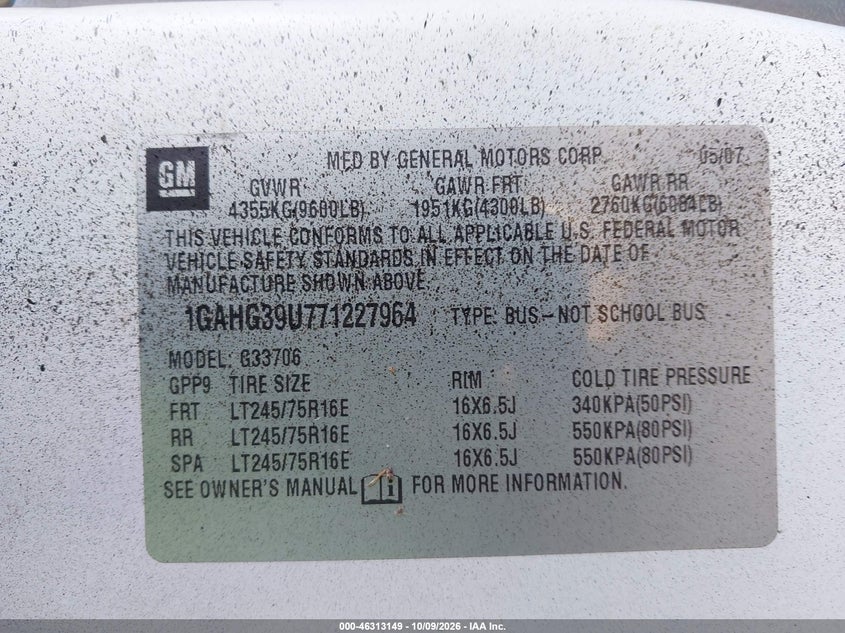 2007 CHEVROLET EXPRESS LS · Photo 9