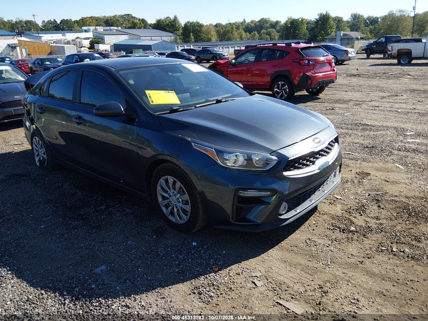 Vin: 3kpf24ad7me276606, lot: 46813416, kia forte fe 20211