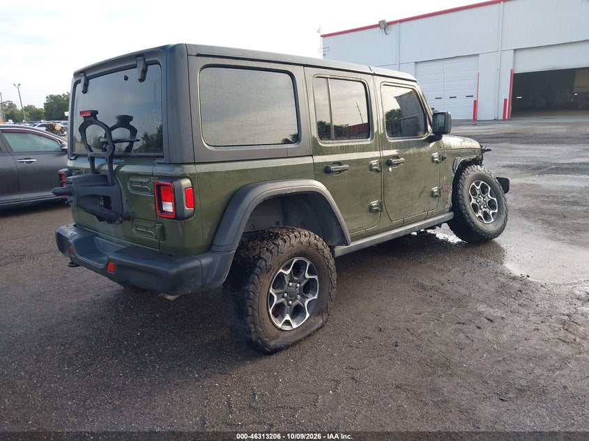 Vin: 1c4hjxfg0pw597929, lot: 46813429, jeep wrangler 4-door rubicon 4x4 20234