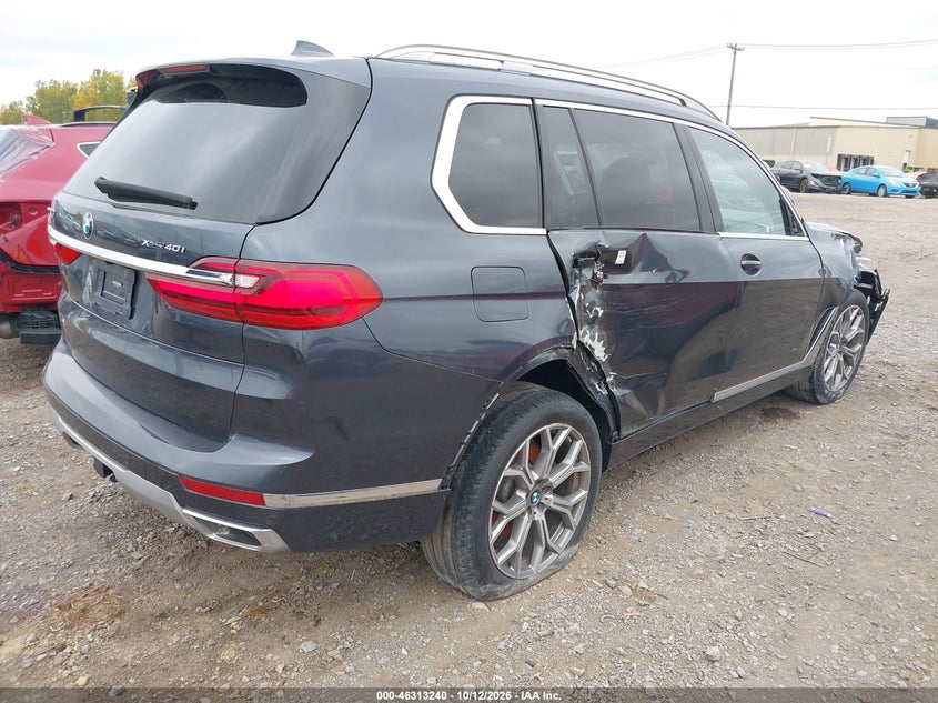 Vin: 5uxcw2c02l9b60482, lot: 46813463, bmw x7 xdrive40i 20204