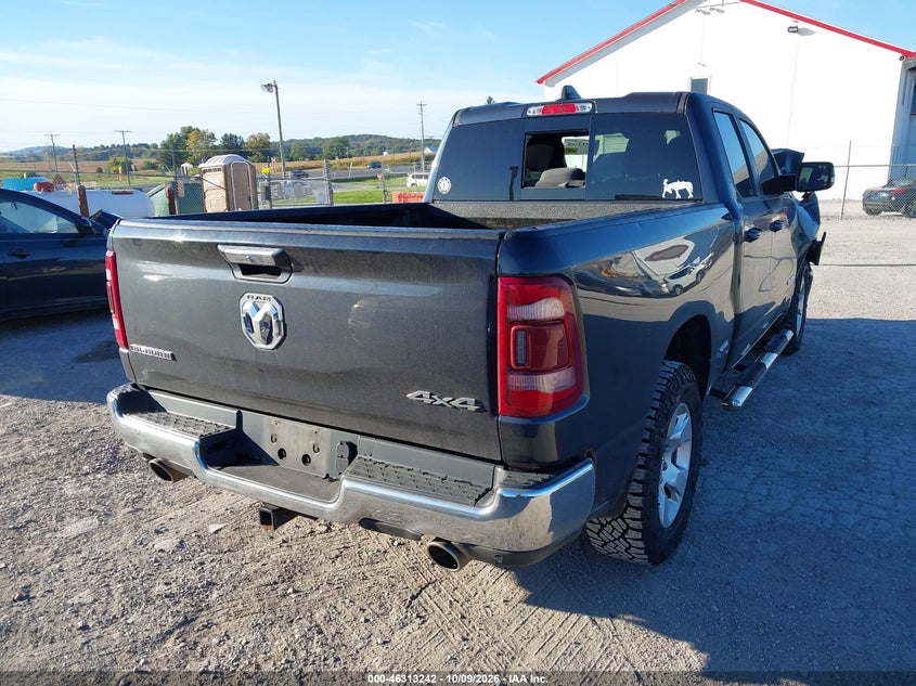 Vin: 1c6srfbt9kn636194, lot: 46813465, ram 1500 big horn/lone star  4x4 6'4 box 20194