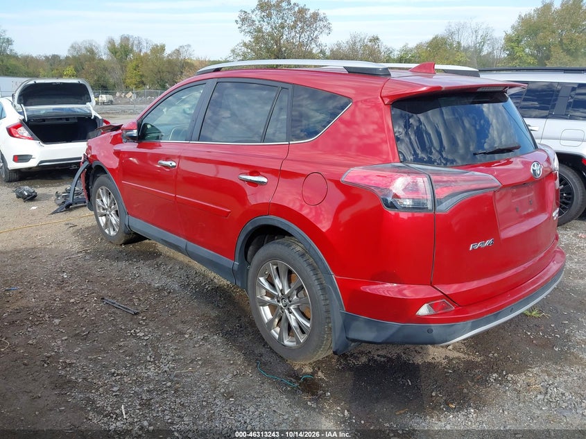 Vin: jtmdfrev9gj093288, lot: 46813466, toyota rav4 limited 20163