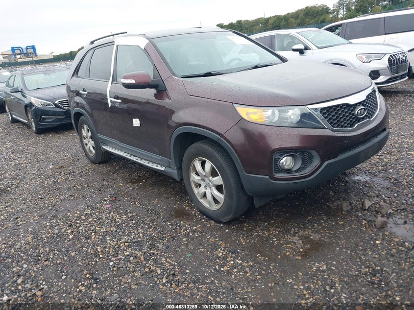 Vin: 5xykt3a60cg266671, lot: 46813482, kia sorento lx 20121