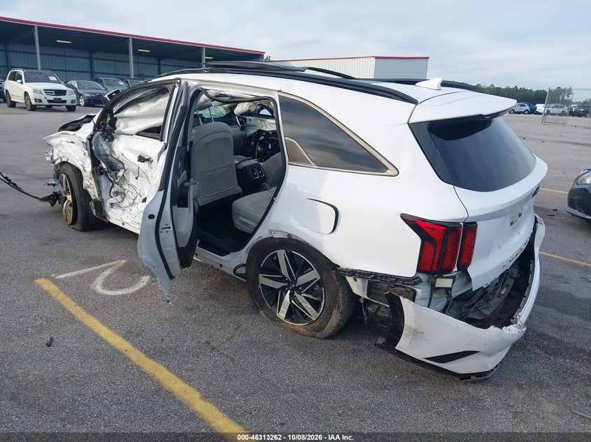 Vin: 5xyrl4lc6mg048517, lot: 46813485, kia sorento s 20213