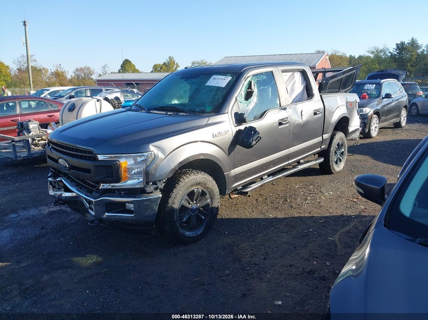 Vin: 1ftew1ebxjfc22709, lot: 46813510, ford f-150 xl 20182