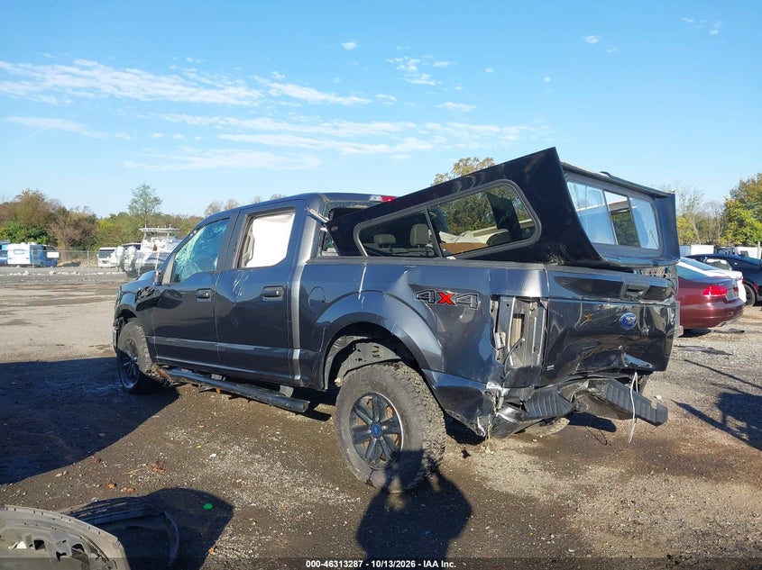 Vin: 1ftew1ebxjfc22709, lot: 46813510, ford f-150 xl 20183