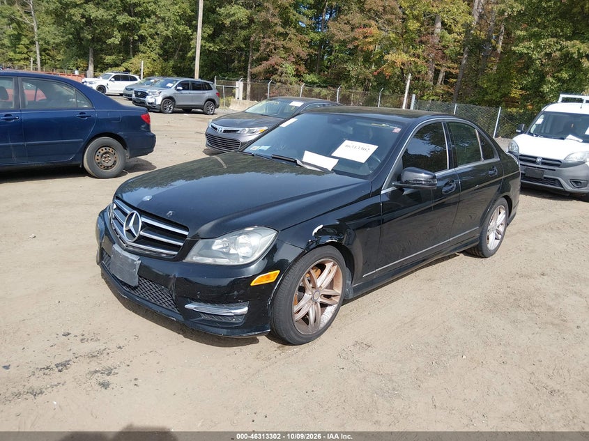 Vin: wddgf8ab1ea893122, lot: 46813525, mercedes-benz c 300 sport 4matic 20142