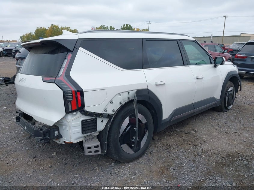 Vin: kndaffs54r6020115, lot: 46813548, kia ev9 wind 20244