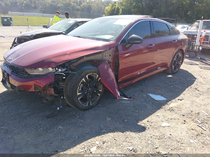 Vin: 5xxg64j26mg035957, lot: 46813561, kia k5 gt-line 20212